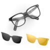 H067137930acd4bd794aeb787eb36f859W-5.jpg_960x960q80-5.jpg Ai Device Smart Glasses Music Play Control Sunglasses Smart Sunglass Glasses Earphones Earbuds Speaker Smart Glasses