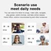 H070dbaa4896e484c91017cb803d722f5o-1.jpg_960x960q80-1.jpg Wireless Smart Glasses Audio Wifi Bluetooth Waterproof Headphones Control Phone Camera Sunglasses Smart Eyewear