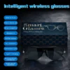 Touch Control Wireless Stereo Glasses Ipx4 Waterproof Long Standby Noise Reduction Hands-free Calling Audio Eyewear