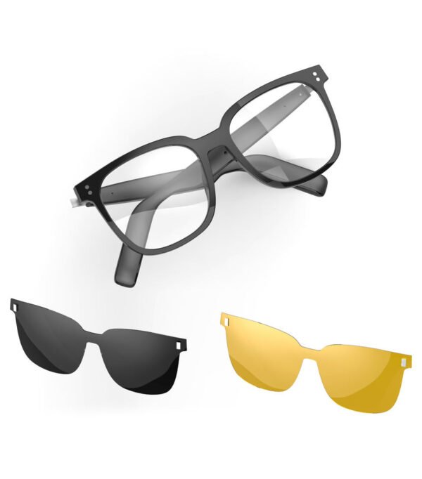 H14ec9ff9caa7464083c1a30f33a6b220O-2.jpg_960x960q80-2.jpg Calling Glasses Earphone Driving Bike For Men Women Smart Glasses Fashion Trending Style Wireless Bluetooth Smart Sunglasses