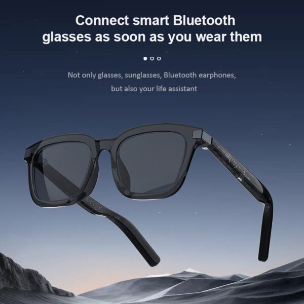 Multifunctional Smart Sunglasses Wireless Bluetooth Earphone And Speaker Wearable Ai Device Smart Ai Glasses For Men Women