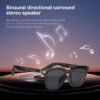 Multifunctional Smart Sunglasses Wireless Bluetooth Earphone And Speaker Wearable Ai Device Smart Ai Glasses For Men Women