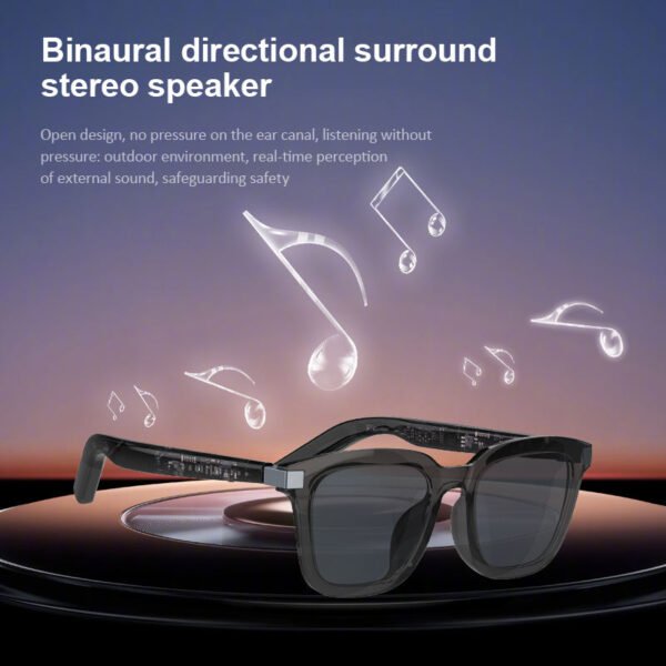 Multifunctional Smart Sunglasses Wireless Bluetooth Earphone And Speaker Wearable Ai Device Smart Ai Glasses For Men Women