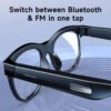 H308a745185d34010aaee5e2e45b972fak-3.jpg_960x960q80-3.jpg Smart Audio Glasses Bluetooth 5.4 Open Ear Wireless Earbuds Touch Control Hands Free Calling Sports Cycling Sunglasses