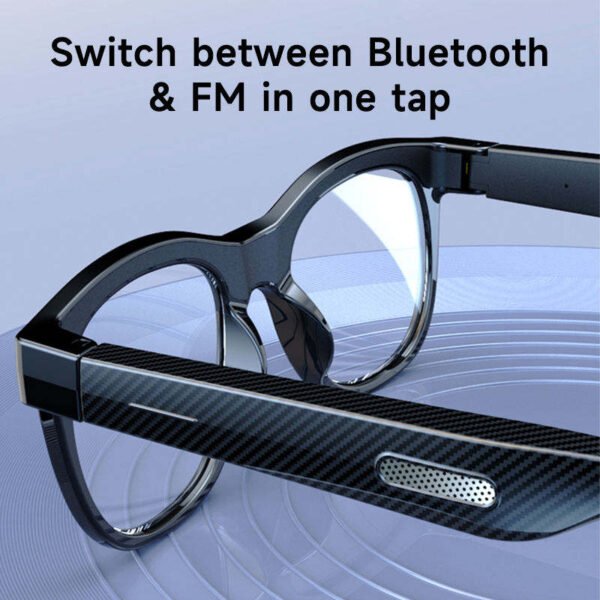 H308a745185d34010aaee5e2e45b972fak-3.jpg_960x960q80-3.jpg Smart Audio Glasses Bluetooth 5.4 Open Ear Wireless Earbuds Touch Control Hands Free Calling Sports Cycling Sunglasses