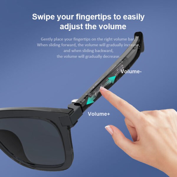 Multifunctional Smart Sunglasses Wireless Bluetooth Earphone And Speaker Wearable Ai Device Smart Ai Glasses For Men Women