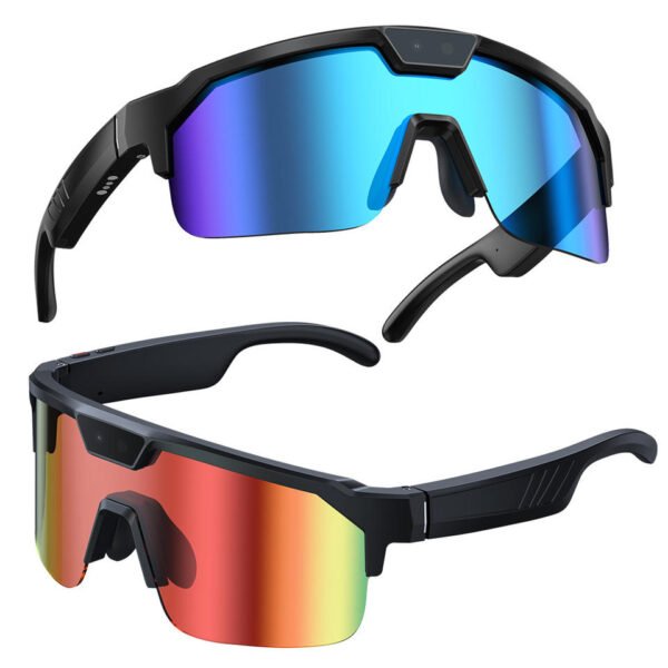 Ai Sports Camera Glasses Real-time Translation Uv Protection Polarized Video Recording Music Call Cycling Smart Eyewear