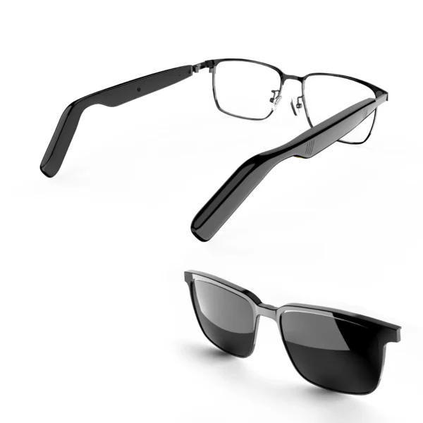 H60ecf0f788a647958b3bd8a6d1c229f8A-3.webp For Men Women Business Anti Blue Light Uv Proof Air Conduction Bt Call Music Bluetooth Audio Glasses New Arrivals Smart Glasses