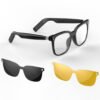 H64df3c4df7d748eea91e370a6fce702eV-2.jpg_960x960q80-2.jpg For Driving Cycling Touch Earphone Bluetooth Smart Sunglasses Smart Glasses Ai Intelligent Driver Navigation Sunglasses