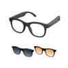 H66255f87149a45a2ac8cd86f3a845942e.jpg_960x960q80.jpg Ai Smart Audio Glasses Open Ear Bluetooth Earbuds Music Calling Touch Control Voice Assistant Translation Sports Sunglasses