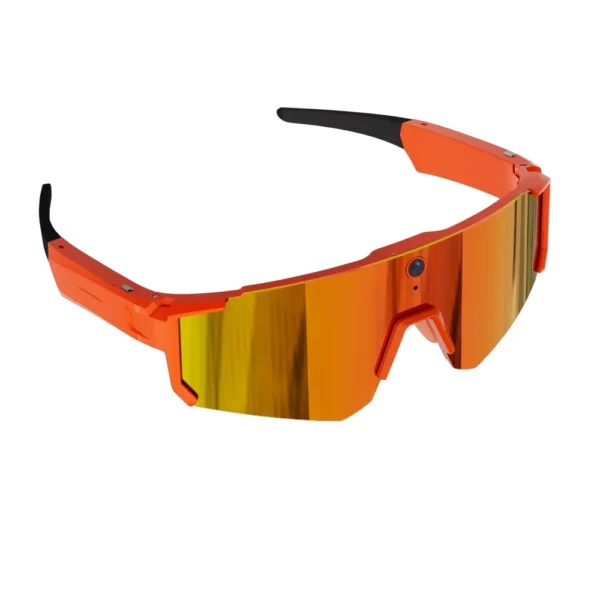 Ai Smart Camera Glasses 1200p Hd Video Recording Ai Object Recognition Voice Control Magnetic Charging Waterproof Sports Glasses