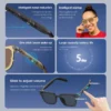 Multifunctional Smart Sunglasses Wireless Bluetooth Earphone And Speaker Wearable Ai Device Smart Ai Glasses For Men Women