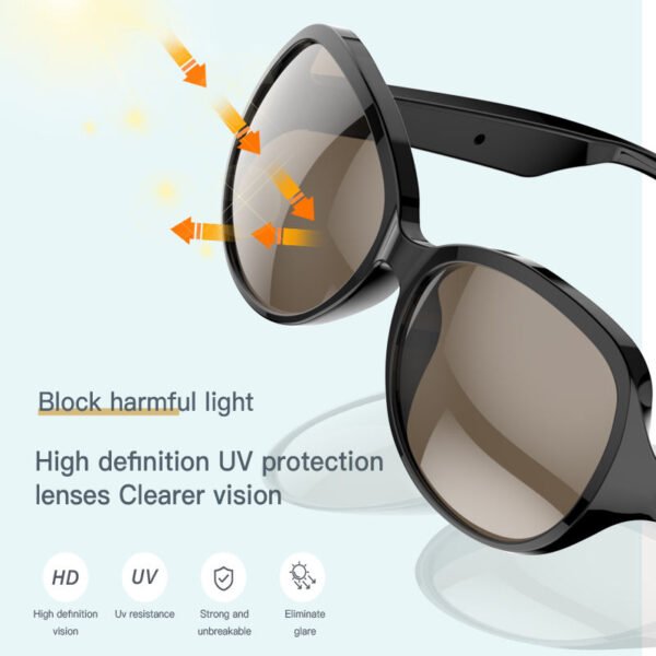 H793d37995a934061b79437fa571c3abcE.jpg_960x960q80.jpg Bluetooth Smart Glasses Wireless Audio Sunglasses Ultraviolet Protection Stereo Call Music For Sports