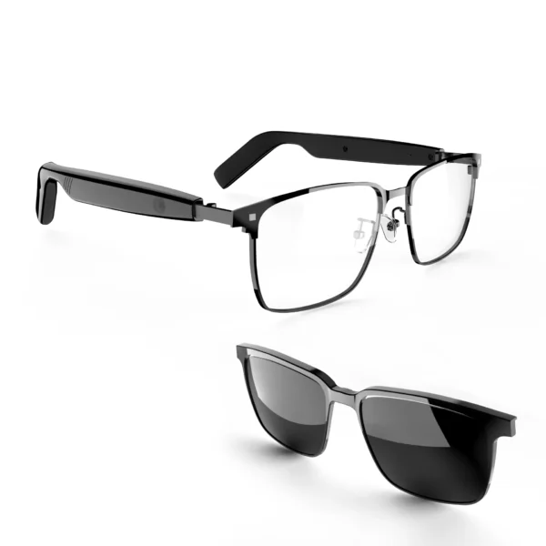 H868cf1230cb9418f864db9ecb7e31fdbO-5.webp For Men Women Business Anti Blue Light Uv Proof Air Conduction Bt Call Music Bluetooth Audio Glasses New Arrivals Smart Glasses