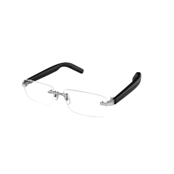 Smart Bluetooth Glasses Rimless Transparent Reading Bt Call Music Open Earbud Audio With Bluetooth Speaker Hands-free Glasses