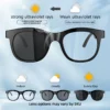 H91215a59cf9645a290b45259afc5b1983-3.webp Smart Audio Glasses Bluetooth 5.4 Open Ear Wireless Earbuds Touch Control Hands Free Calling Sports Cycling Sunglasses
