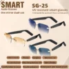 H93b1b9d77dbd425c91e31054b57f23d8x-1.webp Smart Glasses Wireless Open Ear Music Touch Control Ai Assistant Rechargeable Photo Remote Control Audio Eyewear