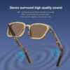 Multifunctional Smart Sunglasses Wireless Bluetooth Earphone And Speaker Wearable Ai Device Smart Ai Glasses For Men Women
