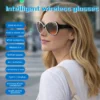 Hc66d2457f1d3416a8d0ebb3a1737020ee.webp Windproof Smart Glasses For Driving Navigation Ai Audio Open Ear Headphones Bluetooth Calling Uv Protection Women Sunglasses