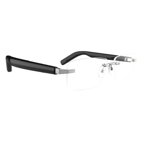 Smart Bluetooth Glasses Rimless Transparent Reading Bt Call Music Open Earbud Audio With Bluetooth Speaker Hands-free Glasses
