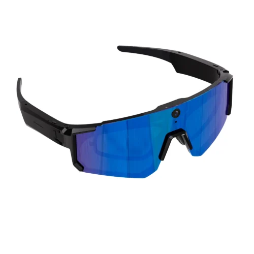 Smart Ai Camera Glasses 1200p Video Recording Bluetooth Audio Voice Assistant Outdoor Cycling Hiking Sports Sunglasses