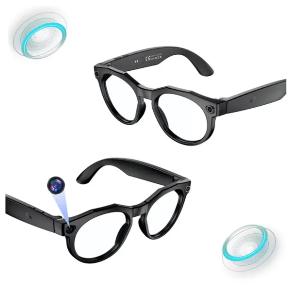 Hfe1ca7fa88a84bb49798dd19b3cd73a76-3.webp Ai Smart Glasses With Camera Waterproof Wireless Music Call Video Recording Photo Recognition For Vlog